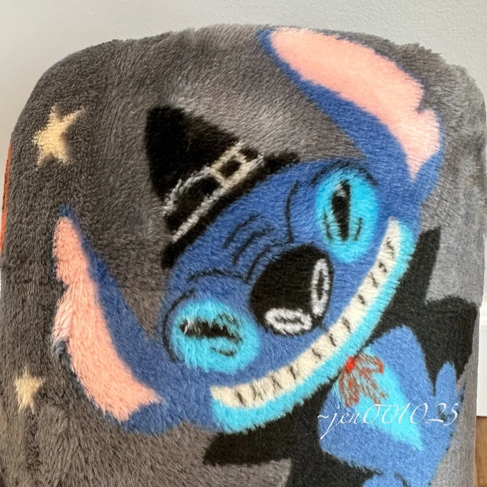 Disney Halloween Stitch Oversized Plush Throw Blanket 5x6 ft